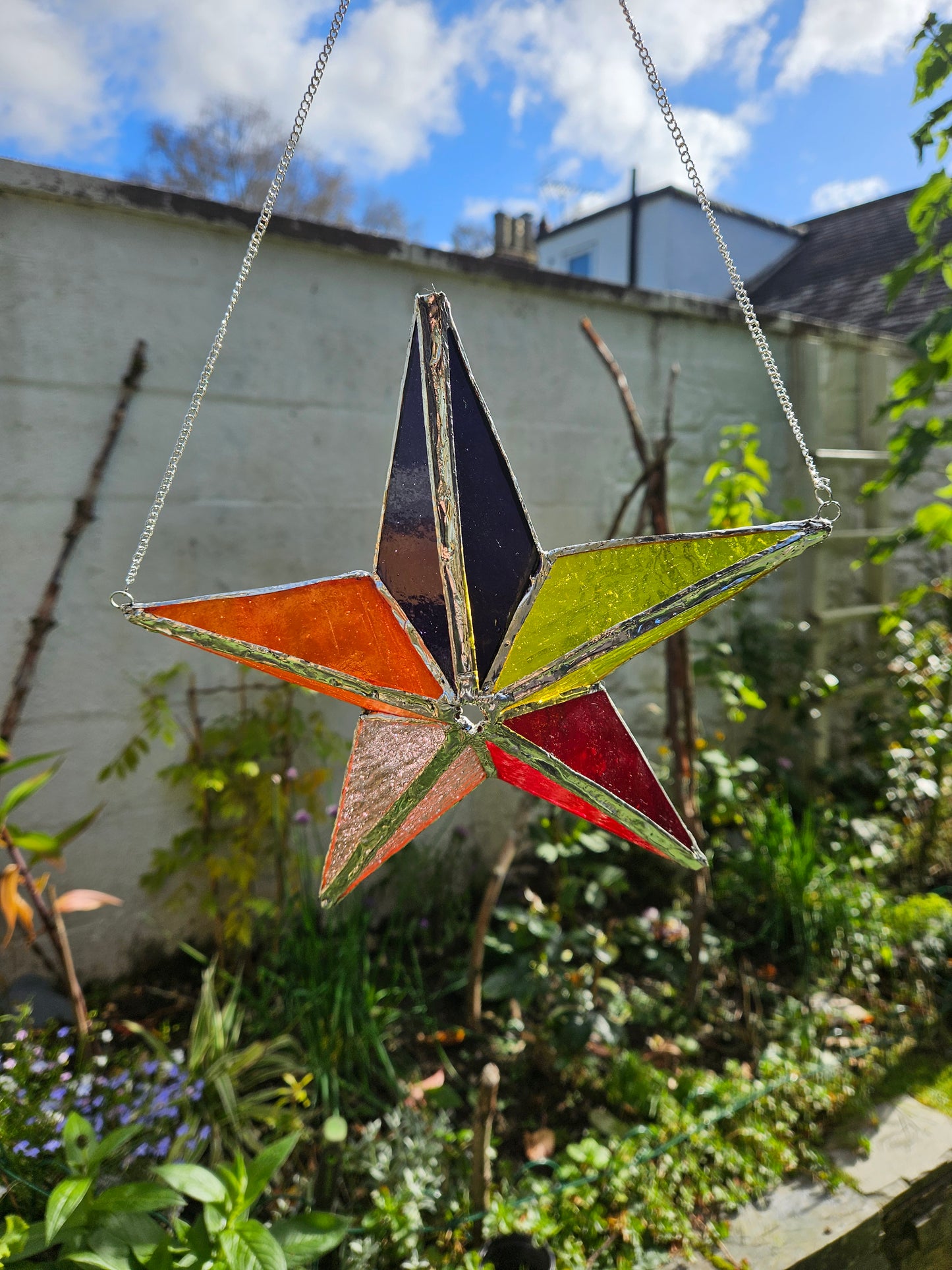 24" Rainbow 3D Star