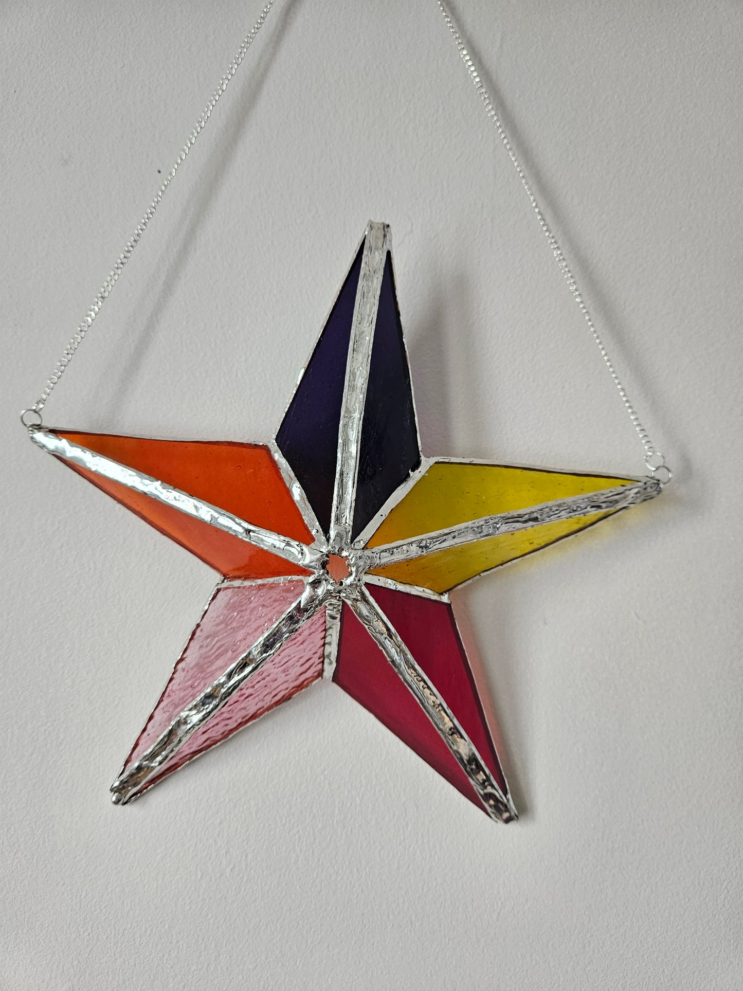 24" Rainbow 3D Star